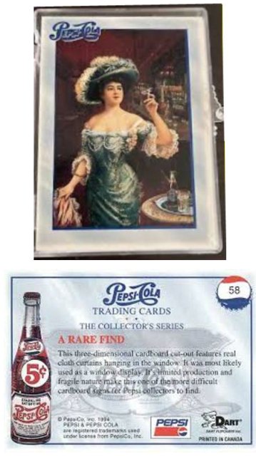 Pepsi-Cola - 21 Trading Card Lot